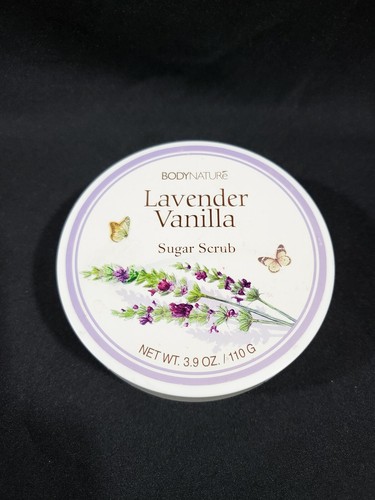 Body Nature Lavender Vanilla Body Sugar Scrub , New 3.9 oz. Nice Fragrance - Picture 10 of 12