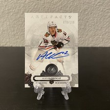 2017-18 Upper Deck Artifacts Rookie Auto Redemptions 076/150 Alex DeBrincat