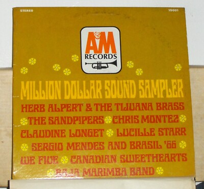 Million Dollar Sound Sampler - 1967 Stereo Vinyl LP Record Album