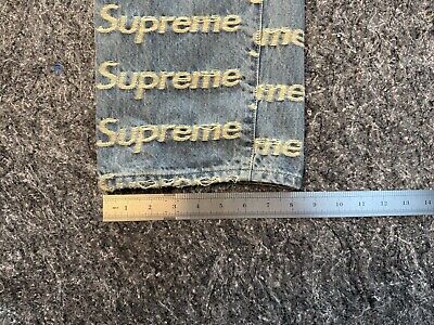 Supreme Frayed Logos Regular Jean Blue 34 | eBay Supreme Frayed Logos Regular Jean Blue 34 | eBay