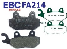 Pastiglie Freno EBC FA214 per Triumph Trident 750 900 Tigre Sprint Trophy 900