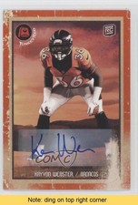 2013 Topps Turkey Red Auto Kayvon Webster #46 Auto READ 0v1