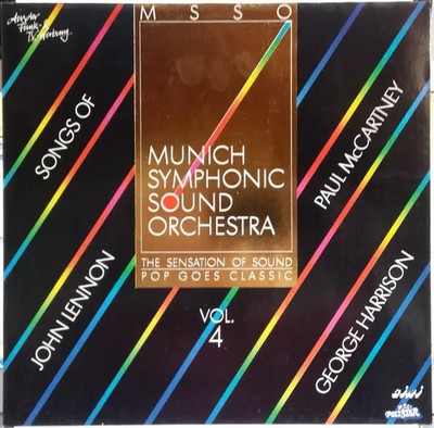 LP Munich Symphonic Sound Orchestra The Sensation Of Sound - Pop Goes Classic V