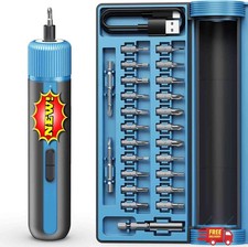 Destornillador eléctrico inalámbrico de 4 V...
