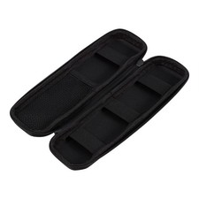 1pc Black Portable EVA Shell Pen Pencil Case Pouch Stationery Holder Electr BPCT