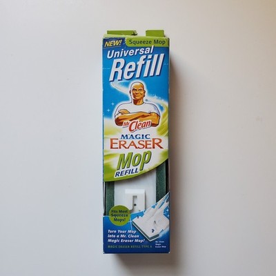 Mr. Clean Magic Eraser Mop Refill Type A Universal 2006 New Old Stock Butler *