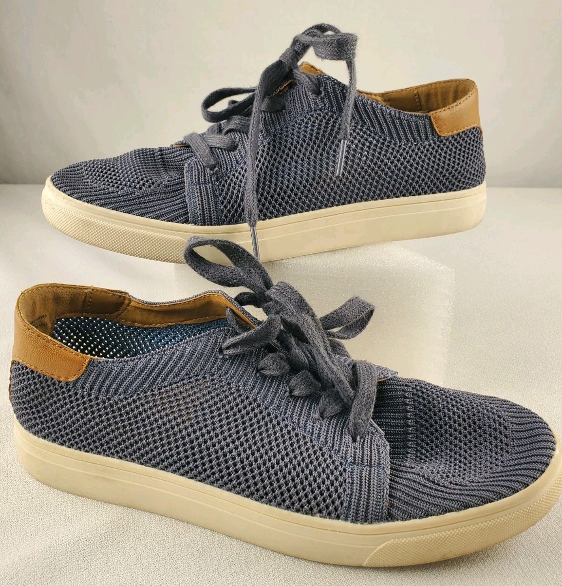 SAOLA Scarpe Lucky Brand taglia 8M LP Luika sneakers casual stringate tessuto suola gomma