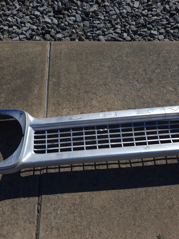 1964-66 Chevrolet C10 C20 Aluminum Grill w/ Bezels - Image 4 of 4