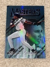 1997 Topps Finest Bernie Williams RARE Uncommon Refractor #107 New York Yankees