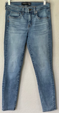 VERONICA BEARD Emma Blue Mid Rise Skinny Jeans Stretch Wms Size 27/4 Made In USA
