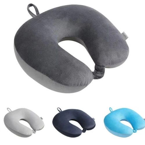 Memory Foam U Shaped Travel Pillow Neck Support Soft Head Rest Plane Car Cushion