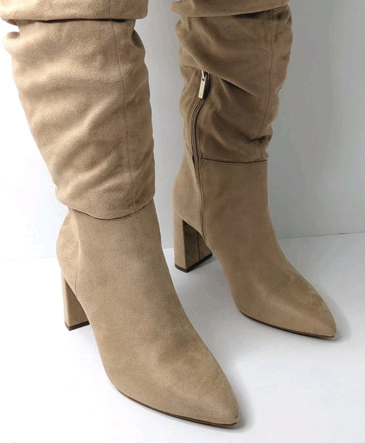 Botas Acima do Joelho Alexiana da Jessica Simpson, Tan, Feminino 8 - Imagem 4 de 4
