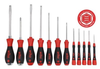   Wiha 30283 12 Pc Screwdriver Set PicoFinish & SoftFinish   NEW