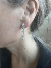 orecchini swarovski Chiusura Clip senza buco