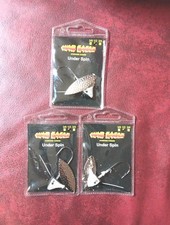3 Packs War Eagle Under Spin 1/2 oz. Smokey Joe
