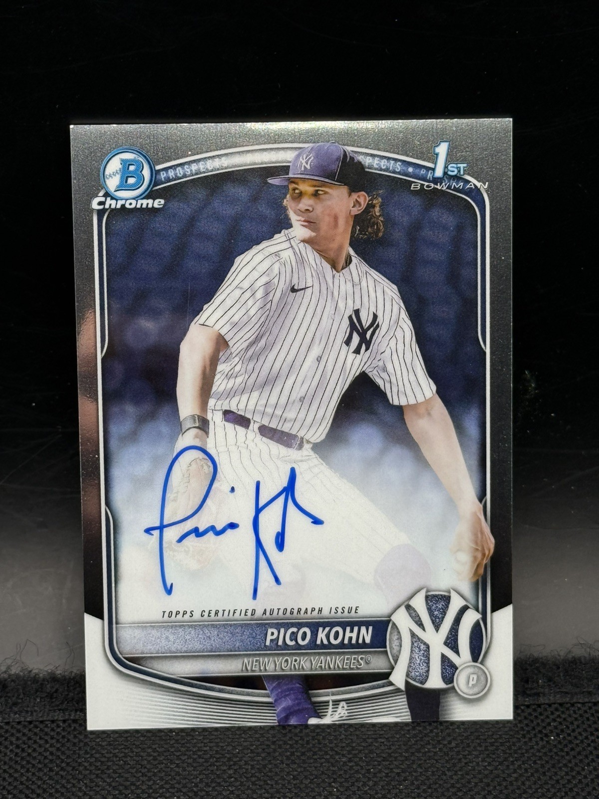 2025 Bowman Draft - Chrome Prospect Autographs Pico Kohn #CPA-PKO (AU, RC)