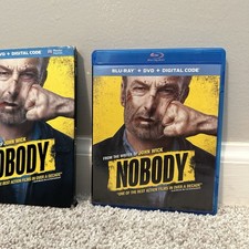Nobody Blu-ray DVD Digital Code Slipcover Bob Odenkirk Action Thriller