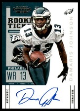 2012 Panini Contenders #238 Damaris Johnson