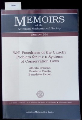 Well posedness of the Cauchy problem for n x n systems of conservation laws. Mem