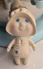 Pillsbury Poppie Fresh Dough Girl vinyl/rubber figure, 6” Collector Toy