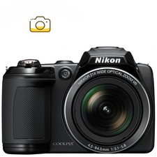 Nikon COOLPIX L310 14.0MP 21x Optical Zoom Digital Camera - Black 100 Working