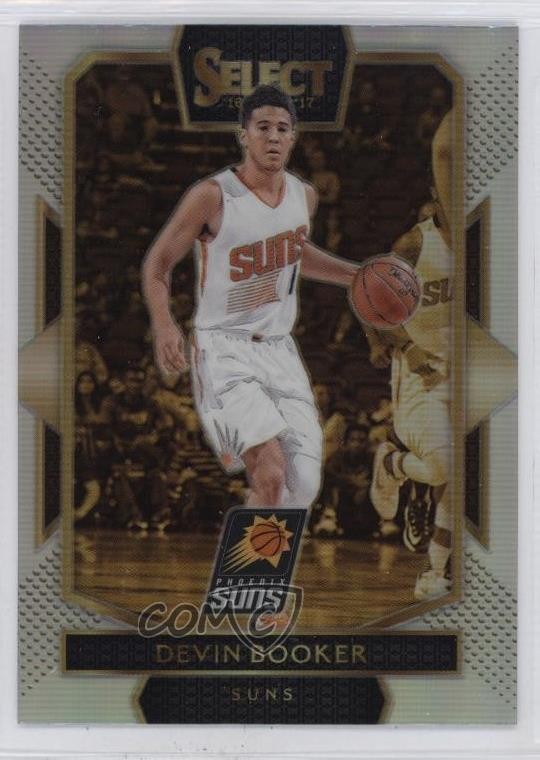 2016-17 Panini Select Courtside Silver Prizm Devin Booker #253 7m4