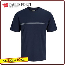 men's PLUS SIZE t-shirt cotton short sleeve t-shirts 2xl to 8xl Jack Jones