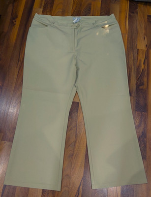 Damen Sommer-Hose Fashion Concept Gr. 52 Beige Polyester