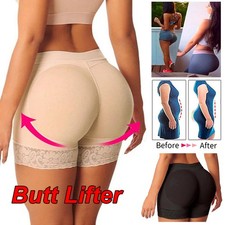 Women's Underwear Padded Shapewear Butt Pads Hip Enhancer Removable Fake Inserts