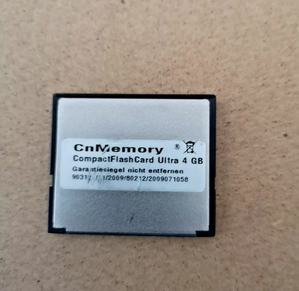 CF cards 8 & 4 GB Compact Flash Cards von CnMemory & Hama UDMA CF - Image 3 of 4