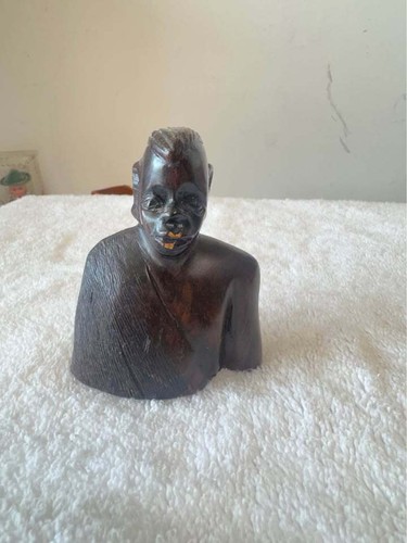 African Warrior - tribal Wood Carving