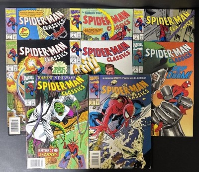 Spider-man Classics #1-7, 10 Comics/ Lot Of 8