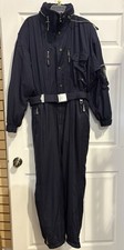 Bogner Sub Zero Gear Ski Suit Vtg 90 s Navy O...