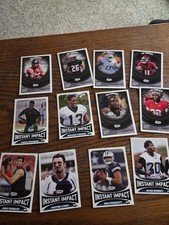 Lot of 12 2017 Sage Hit Low Series Football Cards