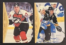 (2) 1994-95 UPPER DECK SP DIE CUT #86 ROD BRIND’AMOUR #92 RON FRANCIS HOF