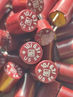 100x NOS 10uF/63V ROE EK Roederstein Bakelit Kondensatoren/capacitors
