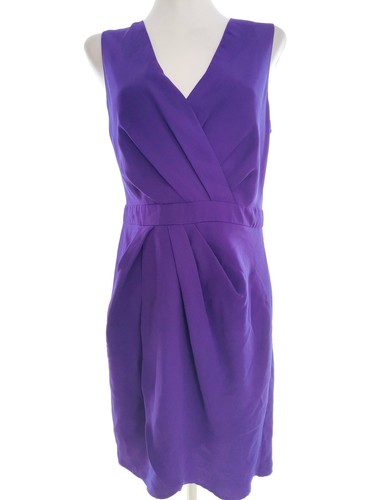 Robe De Soirée Violette River Island Taille 12 - Longueur Mi-genou, Occasion Très Bon état