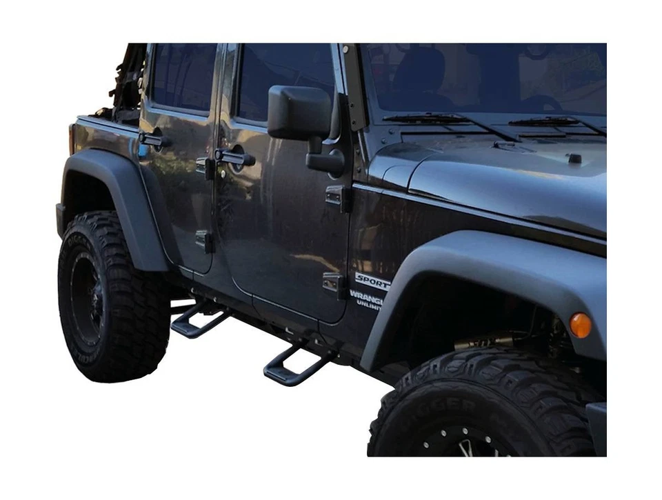 Carr Hoop Truck Step 2 XP3 Black Pair 104991 Fits 1998-2011 Ford Ranger 2 Door Foto 4 de 4