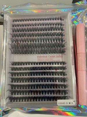 NWOT Eyelash Kit   280 Eyelash Clusters. Black