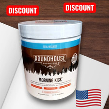 ROUNDHOUSE PROVISIONS MORNING KICK DIGESTIVE POWDER STRAWBERRY LEMONADE Ex 3/28