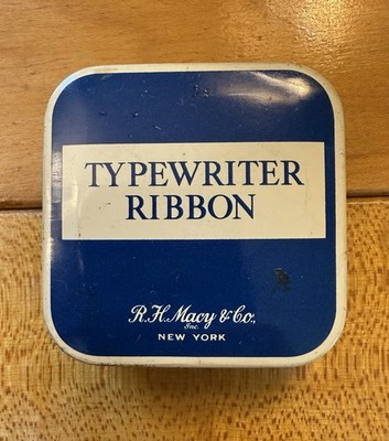 Antique Typewriter Ribbon Tin - Macy s Stores -