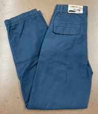 Vintage 1990s Bugle Boys Sz XL Blue Relaxed Pants 28W 24L
