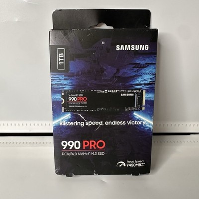 SAMSUNG 990 PRO M.2 2280 1TB PCIe 4.0 NVMe SSD - Brand New in Box