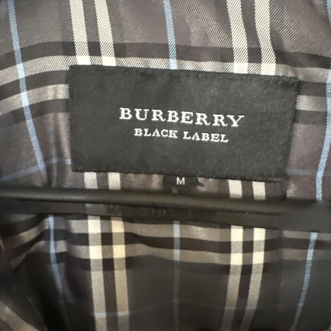 BURBERRY BLACK LABEL Down Jacket Black Size M From Japan thumbnail 2