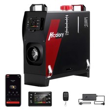 Hcalory® 8KW Air Diesel Night Heater 12V 24V W/ 240V AC Adapter For Truck RV Van