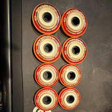 Labeda Dynasty Gripper Inline Skate Wheels Set Mixed 72mm/80mm 8 Wheels 