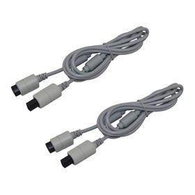 2 Pcs. 6 ft. Extension Cable for Dreamcast Controller Bulk (Hexir) Adapter Cord
