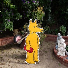 Lord Quasimoto Wood Art. Exterior Paint On Wood. One Of A Kind.