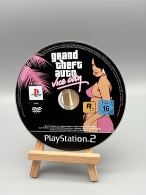 Grand Theft Auto: Vice City (Sony PlayStation 2, 2002) Nur CD