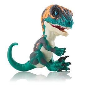 Untamed Raptor by Fingerlings - Fury Blue - Interactive Collectible Dinosaur - B